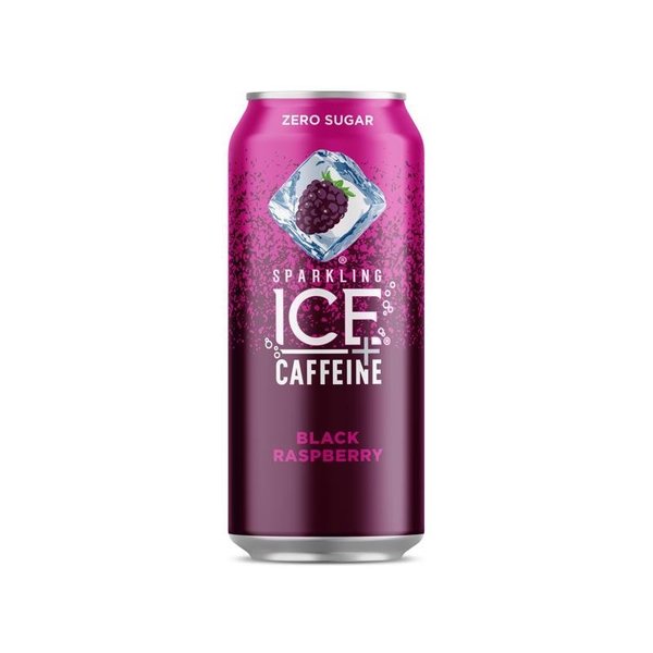 Sparkling Ice + Caffeine Black Raspberry Beverage 16 oz 1 pk FG00216